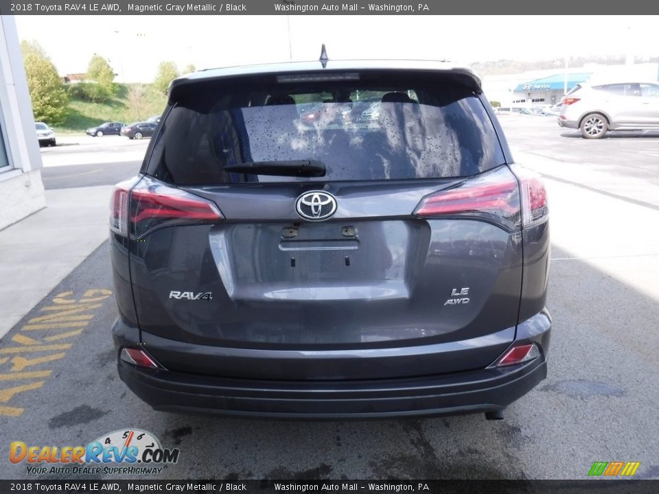 2018 Toyota RAV4 LE AWD Magnetic Gray Metallic / Black Photo #8