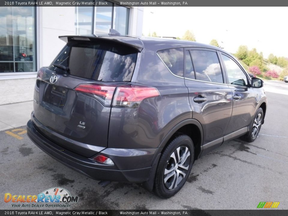 2018 Toyota RAV4 LE AWD Magnetic Gray Metallic / Black Photo #9