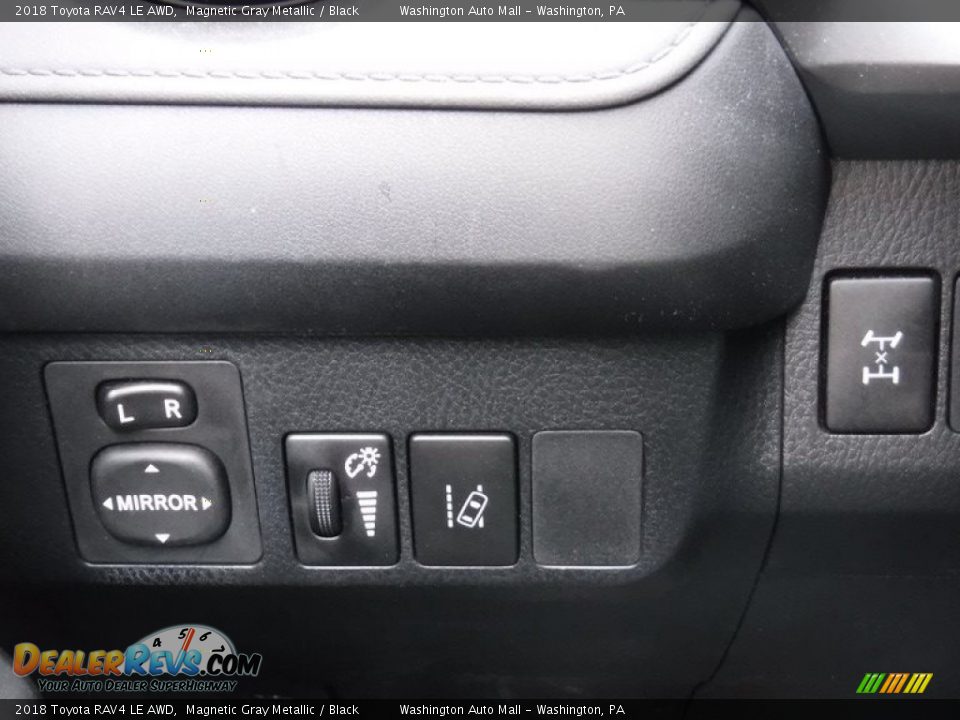 2018 Toyota RAV4 LE AWD Magnetic Gray Metallic / Black Photo #19
