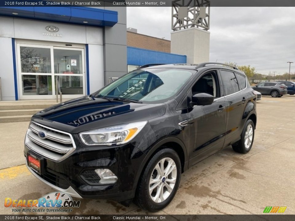 2018 Ford Escape SE Shadow Black / Charcoal Black Photo #1