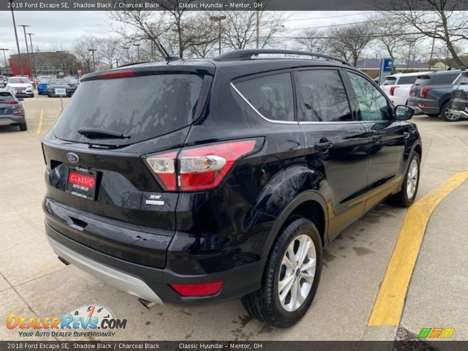 2018 Ford Escape SE Shadow Black / Charcoal Black Photo #2