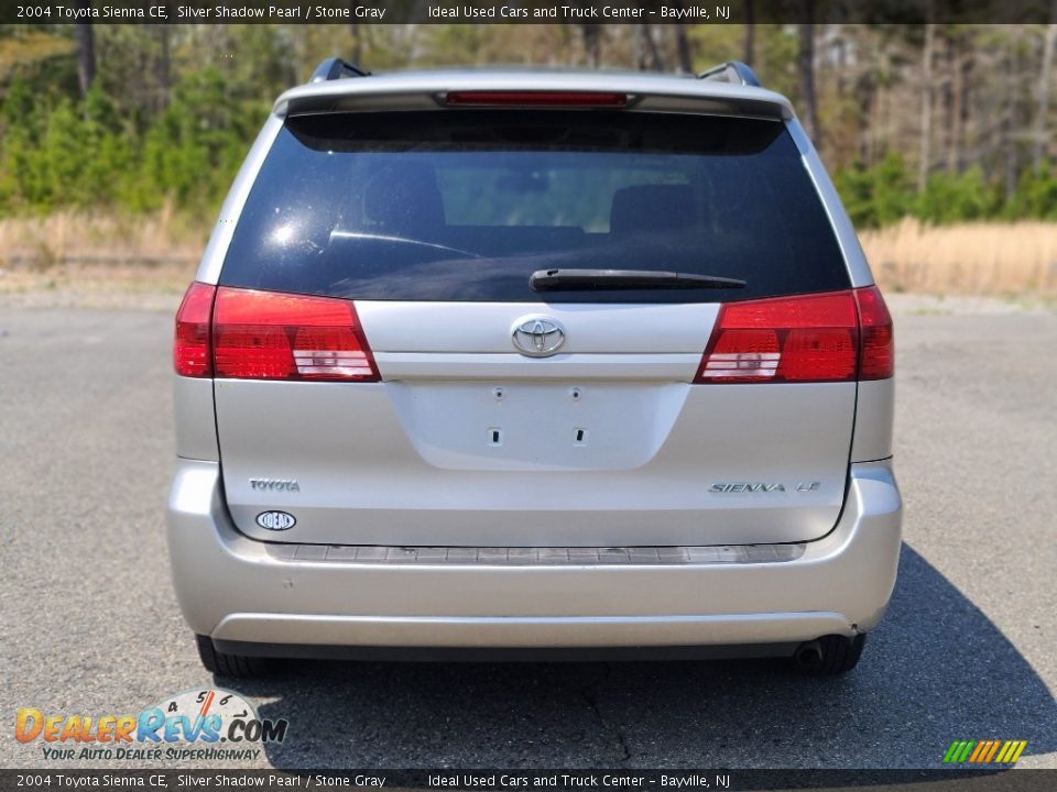 2004 Toyota Sienna CE Silver Shadow Pearl / Stone Gray Photo #4