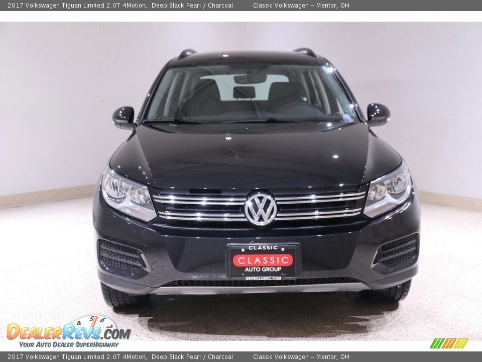 2017 Volkswagen Tiguan Limited 2.0T 4Motion Deep Black Pearl / Charcoal Photo #2