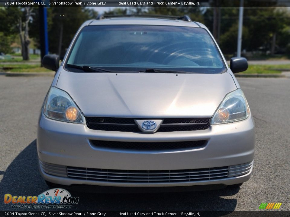 2004 Toyota Sienna CE Silver Shadow Pearl / Stone Gray Photo #8