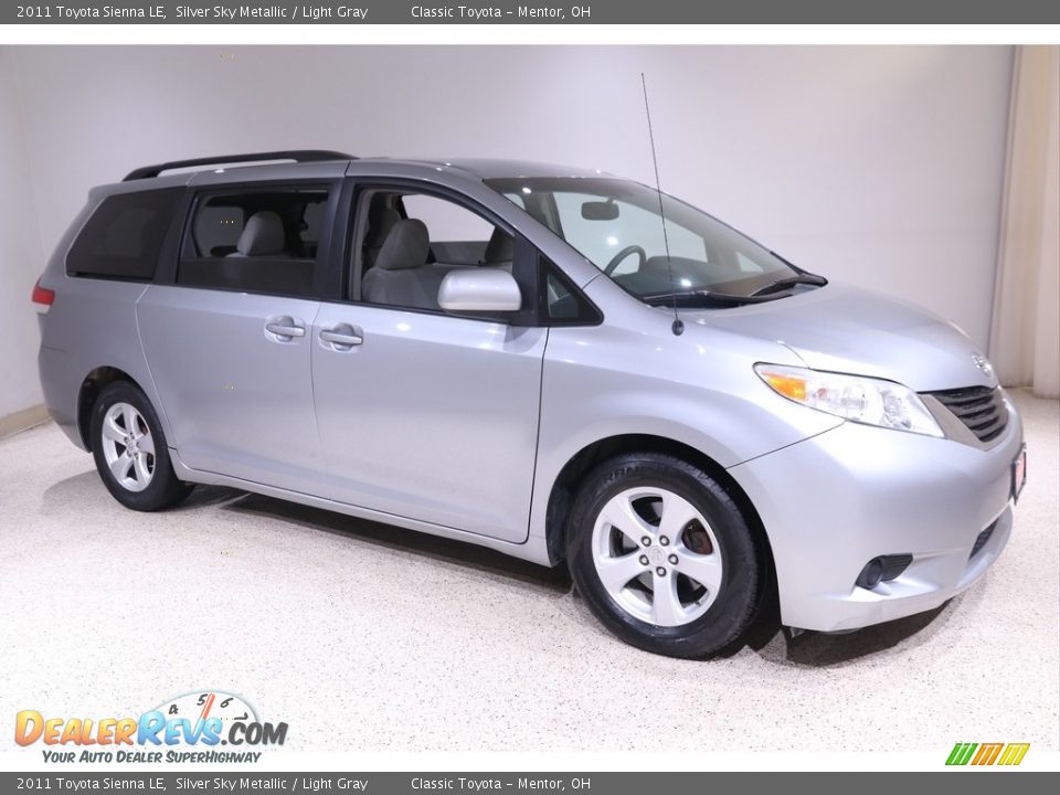 2011 Toyota Sienna LE Silver Sky Metallic / Light Gray Photo #1