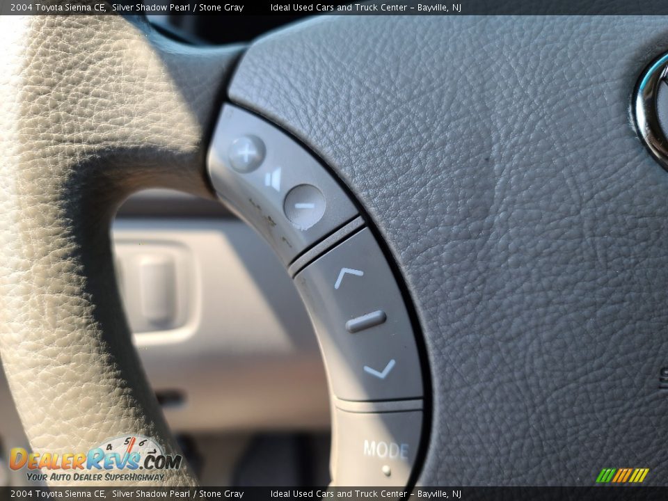 2004 Toyota Sienna CE Silver Shadow Pearl / Stone Gray Photo #19