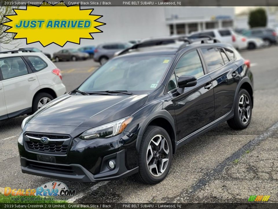 2019 Subaru Crosstrek 2.0i Limited Crystal Black Silica / Black Photo #1