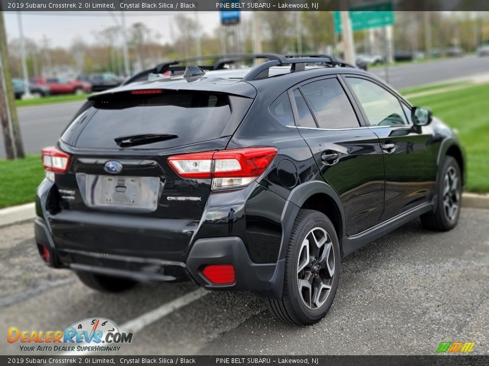 2019 Subaru Crosstrek 2.0i Limited Crystal Black Silica / Black Photo #3