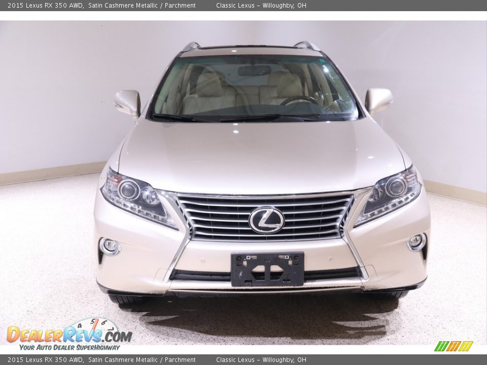 2015 Lexus RX 350 AWD Satin Cashmere Metallic / Parchment Photo #2