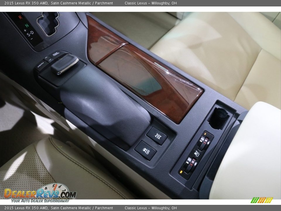 2015 Lexus RX 350 AWD Satin Cashmere Metallic / Parchment Photo #14