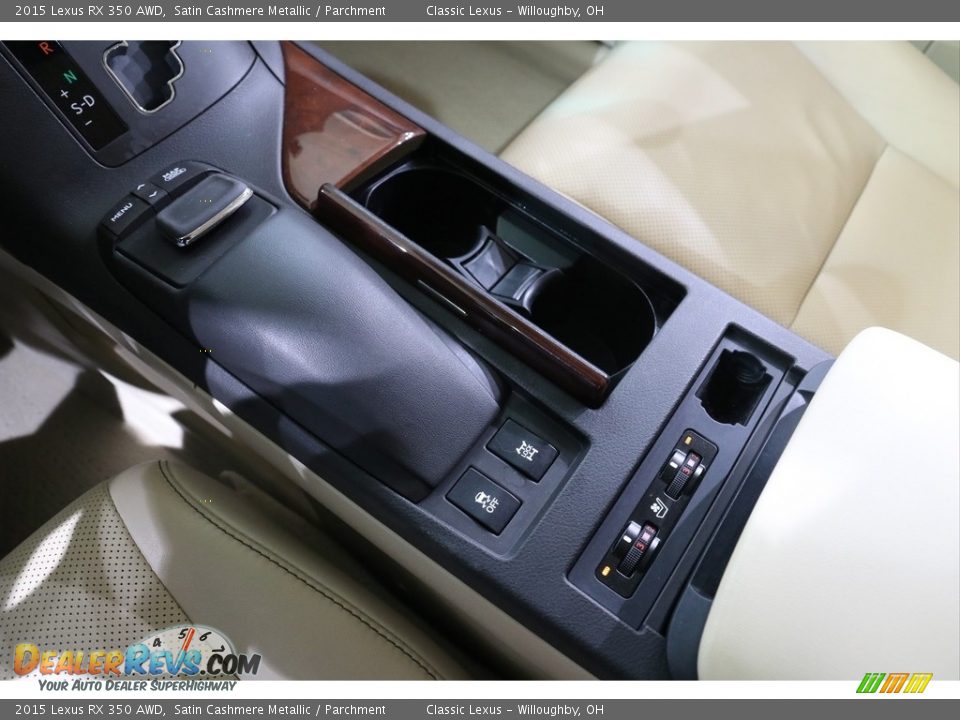 2015 Lexus RX 350 AWD Satin Cashmere Metallic / Parchment Photo #15