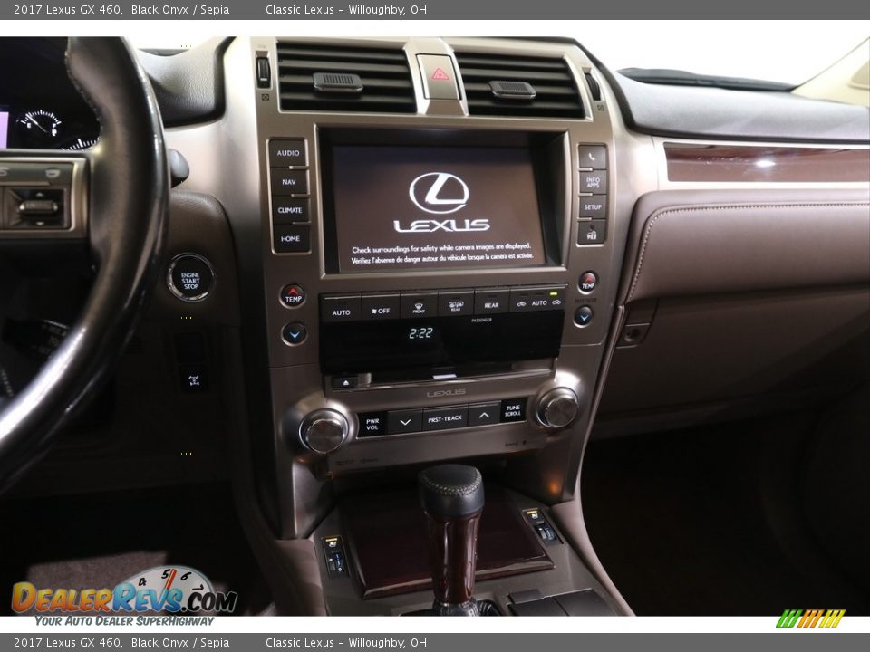 2017 Lexus GX 460 Black Onyx / Sepia Photo #9