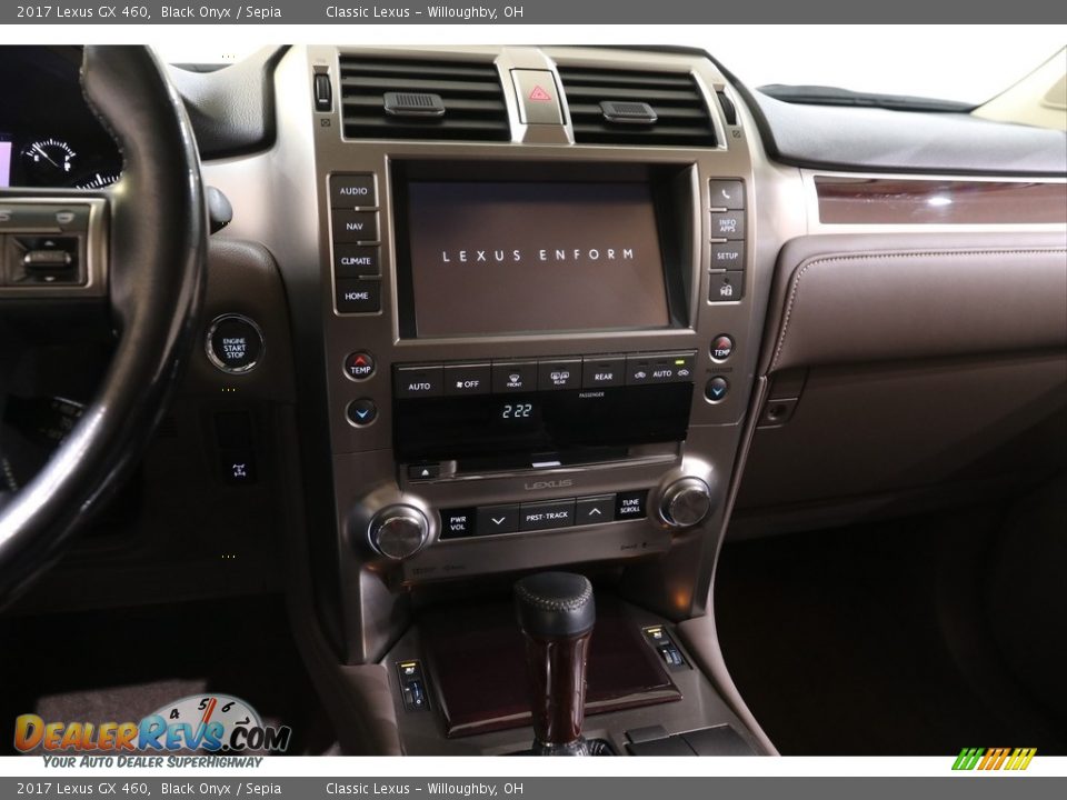 2017 Lexus GX 460 Black Onyx / Sepia Photo #10