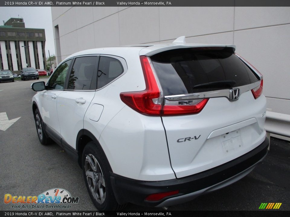 2019 Honda CR-V EX AWD Platinum White Pearl / Black Photo #3