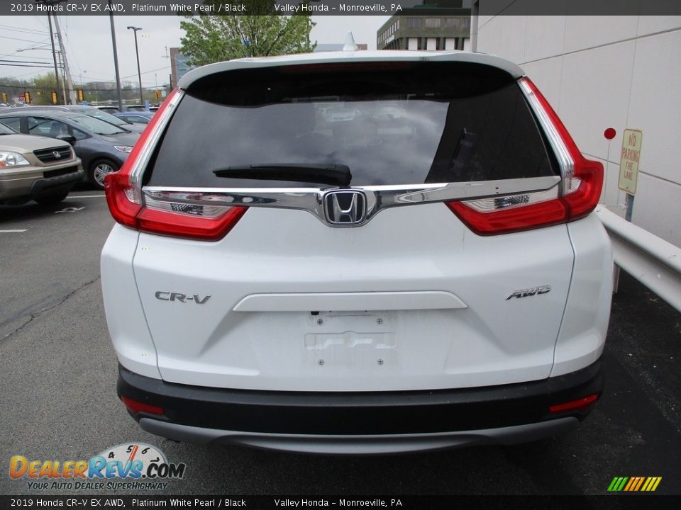 2019 Honda CR-V EX AWD Platinum White Pearl / Black Photo #4