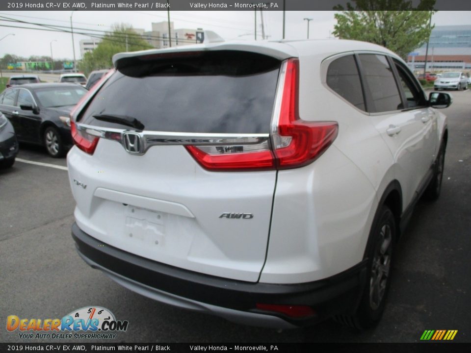 2019 Honda CR-V EX AWD Platinum White Pearl / Black Photo #5