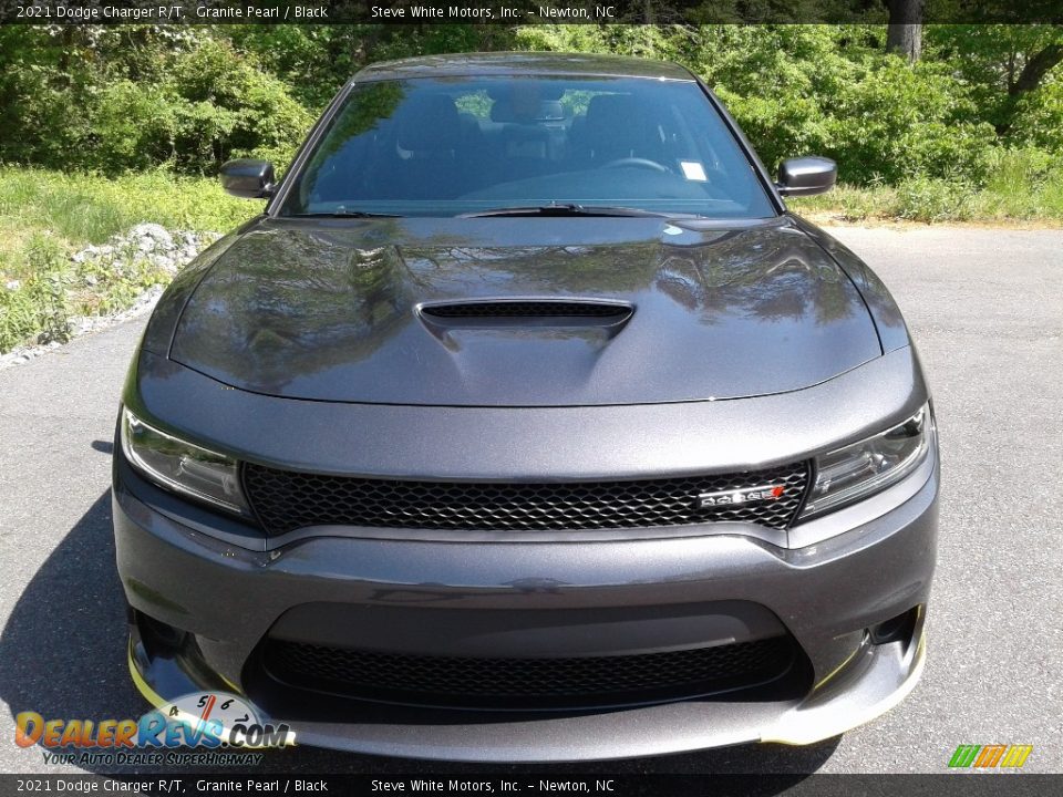 2021 Dodge Charger R/T Granite Pearl / Black Photo #3