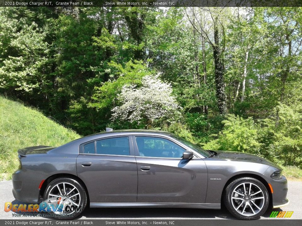 2021 Dodge Charger R/T Granite Pearl / Black Photo #5