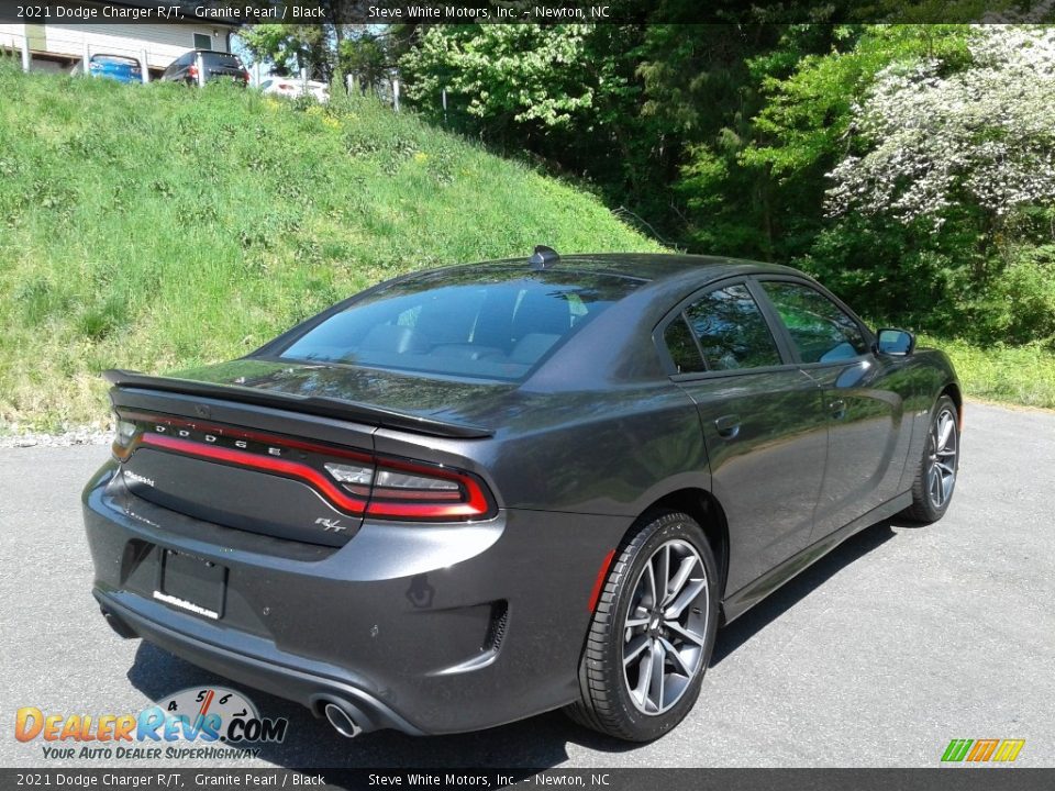 2021 Dodge Charger R/T Granite Pearl / Black Photo #6