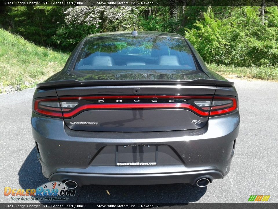 2021 Dodge Charger R/T Granite Pearl / Black Photo #7