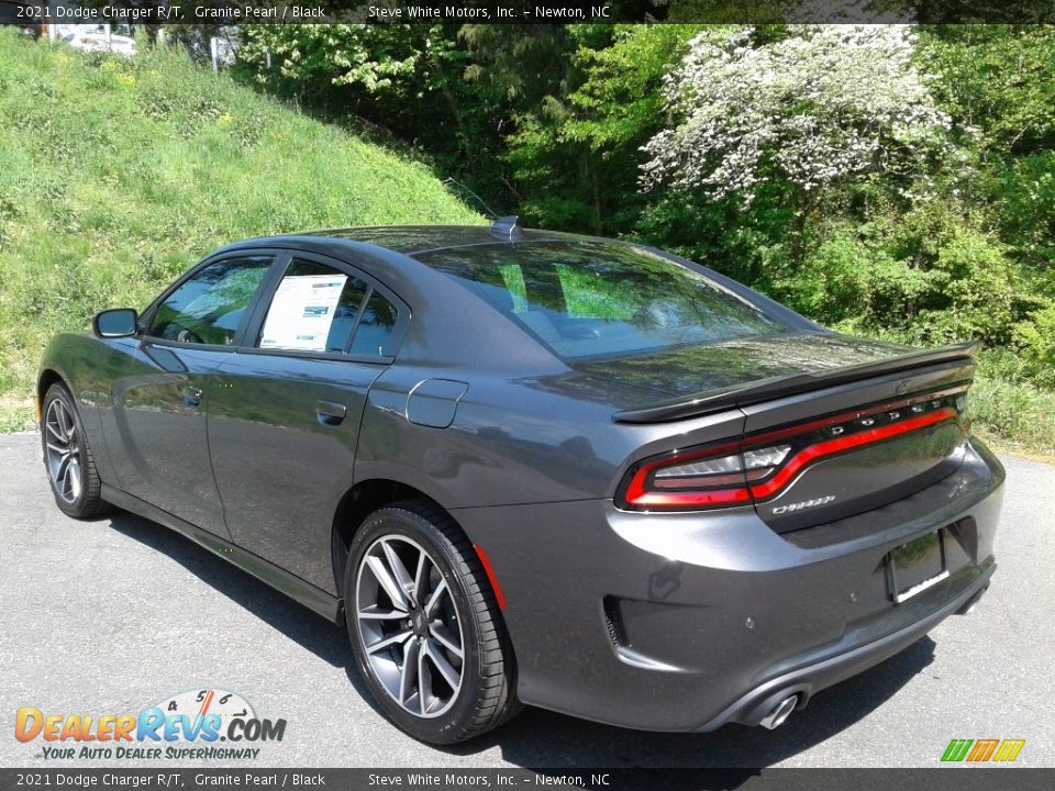 2021 Dodge Charger R/T Granite Pearl / Black Photo #8