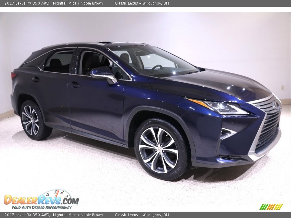 Front 3/4 View of 2017 Lexus RX 350 AWD Photo #1