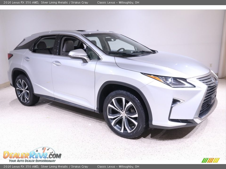 Front 3/4 View of 2016 Lexus RX 350 AWD Photo #1