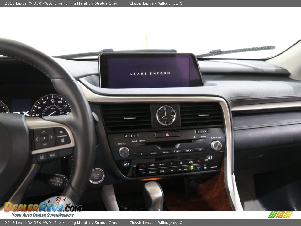 Controls of 2016 Lexus RX 350 AWD Photo #10