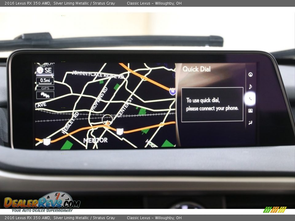 Navigation of 2016 Lexus RX 350 AWD Photo #12