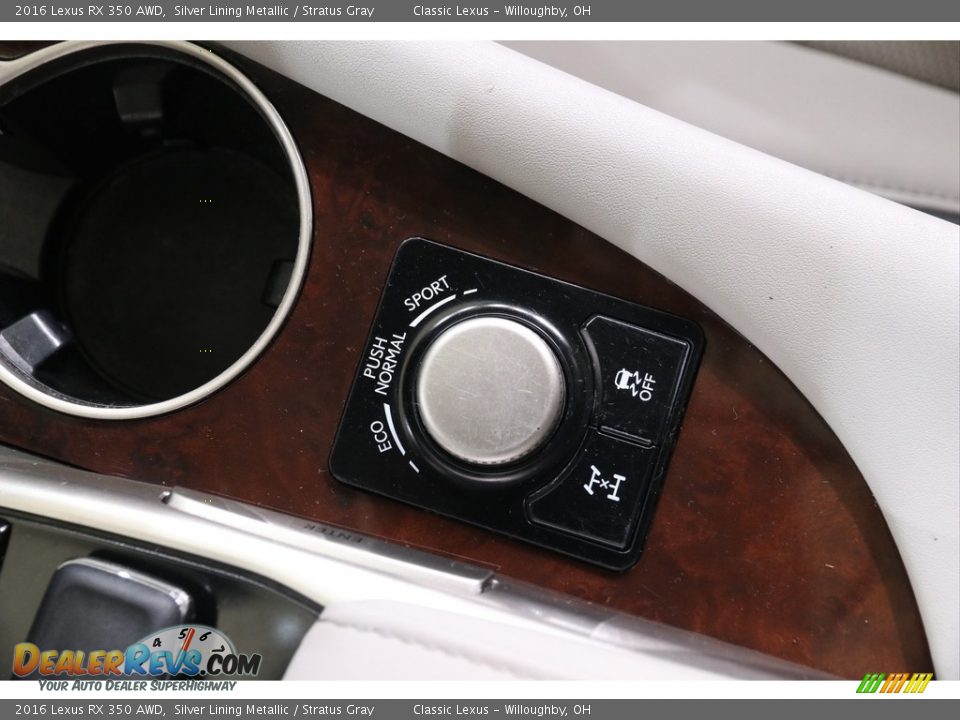 Controls of 2016 Lexus RX 350 AWD Photo #15