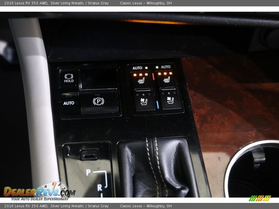 Controls of 2016 Lexus RX 350 AWD Photo #16