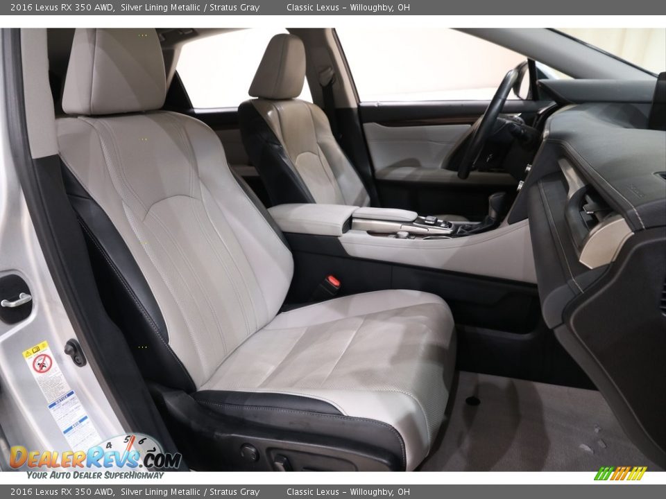 Front Seat of 2016 Lexus RX 350 AWD Photo #17