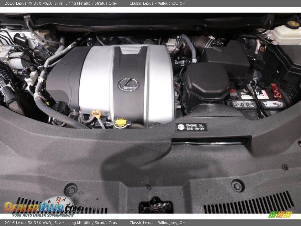 2016 Lexus RX 350 AWD 3.5 liter DOHC 24-Valve VVT-i V6 Engine Photo #21