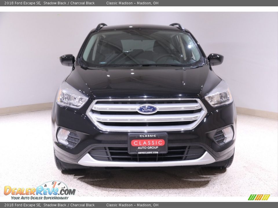 2018 Ford Escape SE Shadow Black / Charcoal Black Photo #2