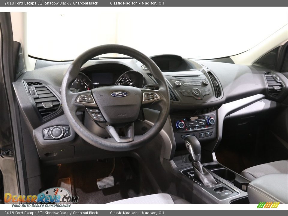 2018 Ford Escape SE Shadow Black / Charcoal Black Photo #6