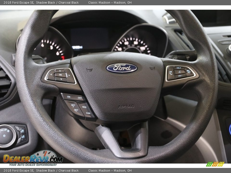 2018 Ford Escape SE Shadow Black / Charcoal Black Photo #7