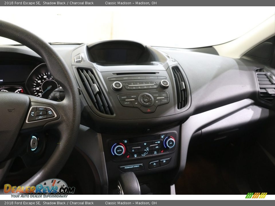 2018 Ford Escape SE Shadow Black / Charcoal Black Photo #9