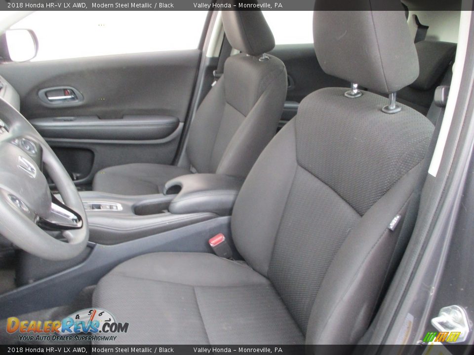 Front Seat of 2018 Honda HR-V LX AWD Photo #12