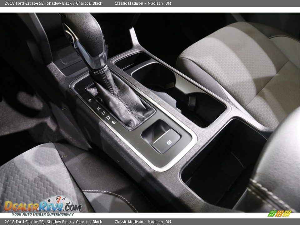 2018 Ford Escape SE Shadow Black / Charcoal Black Photo #13