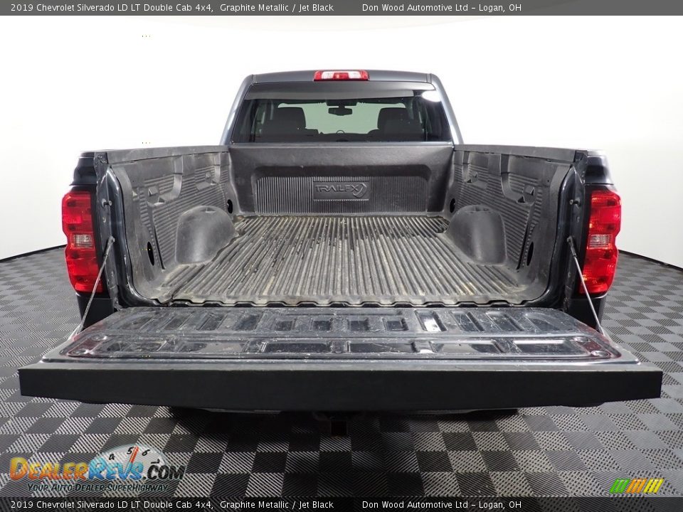 2019 Chevrolet Silverado LD LT Double Cab 4x4 Graphite Metallic / Jet Black Photo #14