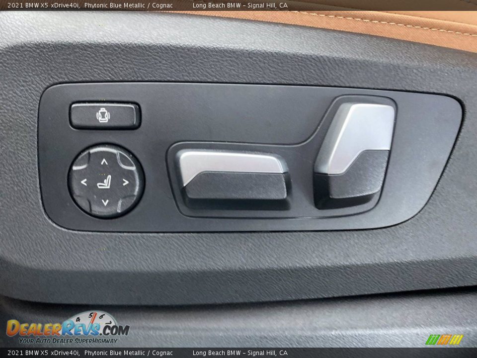 2021 BMW X5 xDrive40i Phytonic Blue Metallic / Cognac Photo #11