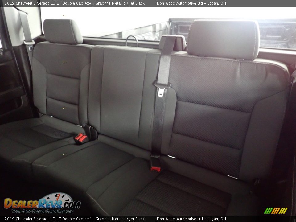 2019 Chevrolet Silverado LD LT Double Cab 4x4 Graphite Metallic / Jet Black Photo #30