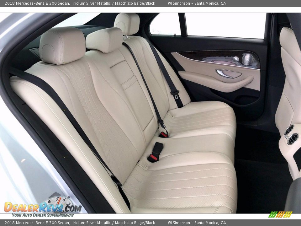 Rear Seat of 2018 Mercedes-Benz E 300 Sedan Photo #19