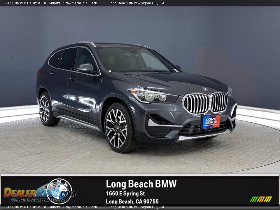 2021 BMW X1 sDrive28i Mineral Gray Metallic / Black Photo #1