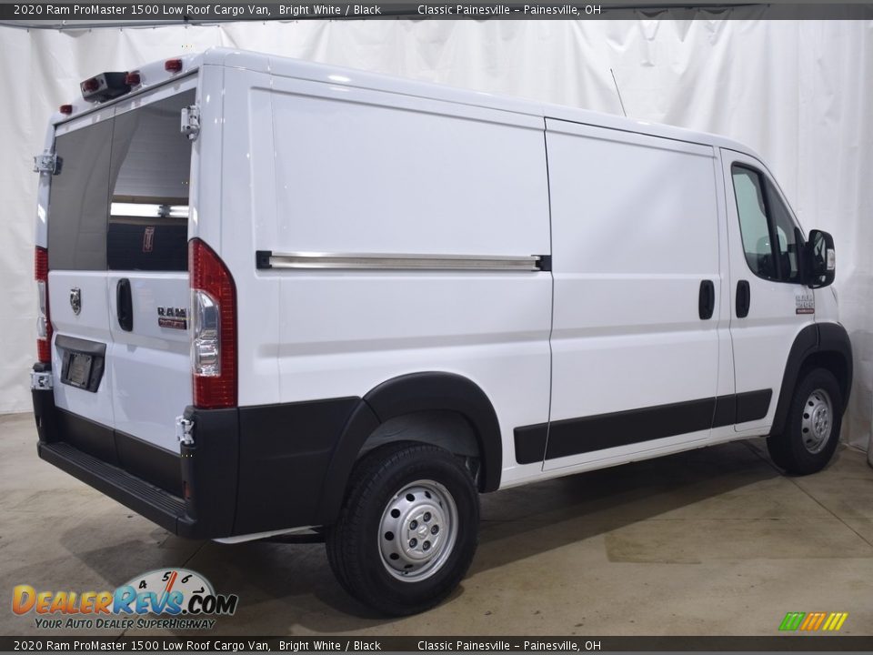 2020 Ram ProMaster 1500 Low Roof Cargo Van Bright White / Black Photo #2