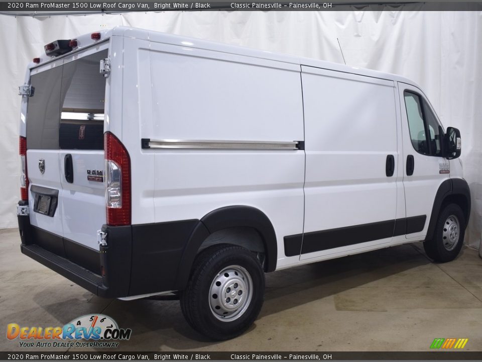 2020 Ram ProMaster 1500 Low Roof Cargo Van Bright White / Black Photo #2