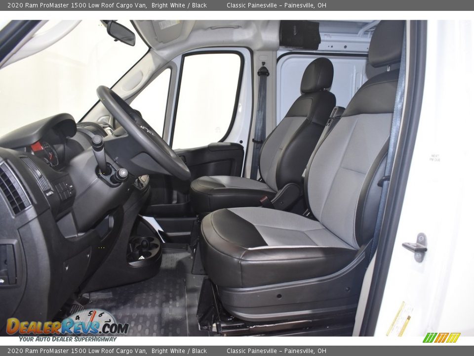 2020 Ram ProMaster 1500 Low Roof Cargo Van Bright White / Black Photo #6