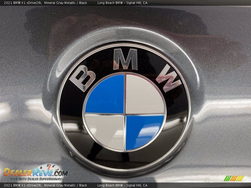 2021 BMW X1 sDrive28i Mineral Gray Metallic / Black Photo #7