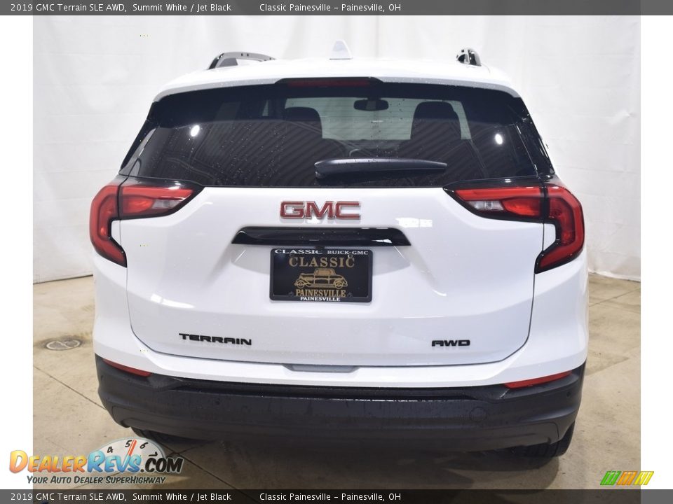 2019 GMC Terrain SLE AWD Summit White / Jet Black Photo #3