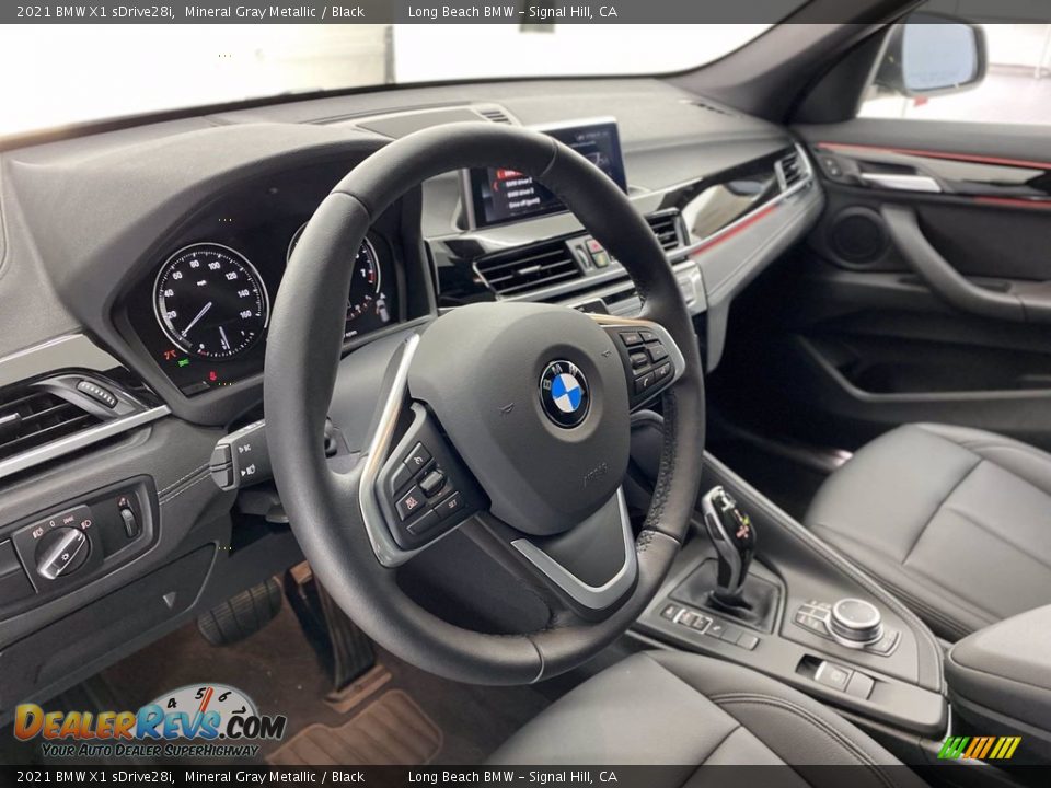 2021 BMW X1 sDrive28i Mineral Gray Metallic / Black Photo #12